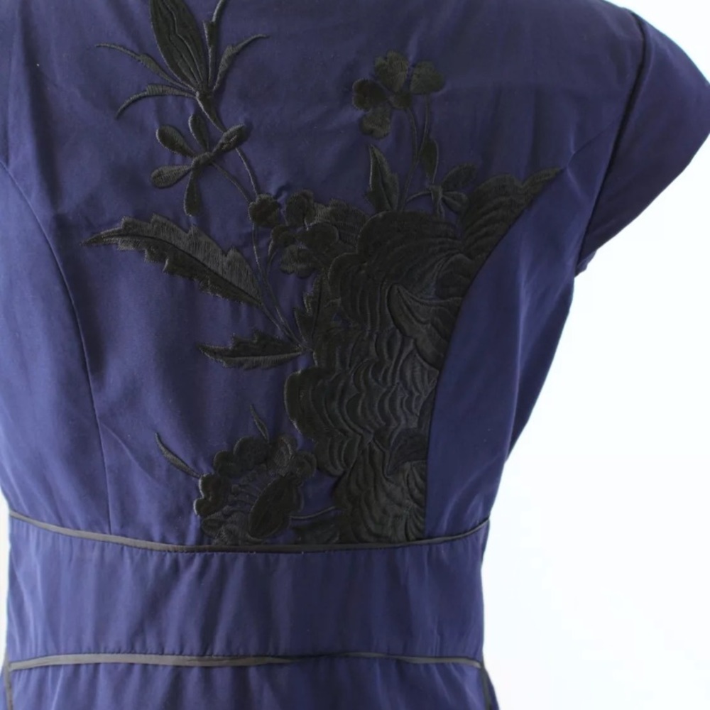 Floreat Sunless Skies Floral Embroidered Dress - Picture 6 of 10